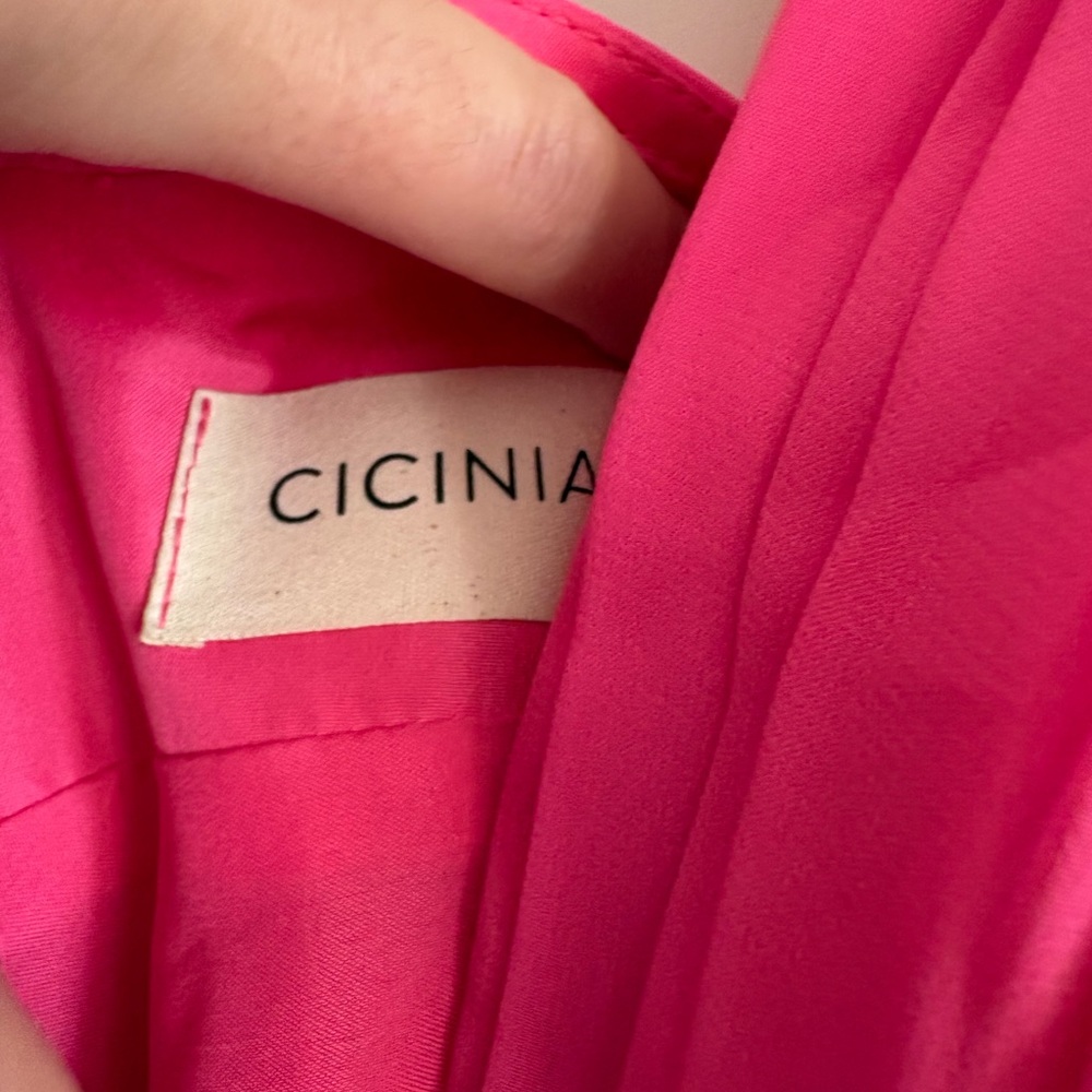 Elegant Hot Pink Evening Gown Cicinia - Picture 3 of 3
